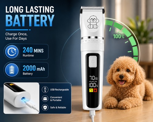 Dog cat clippers cordless - dog,