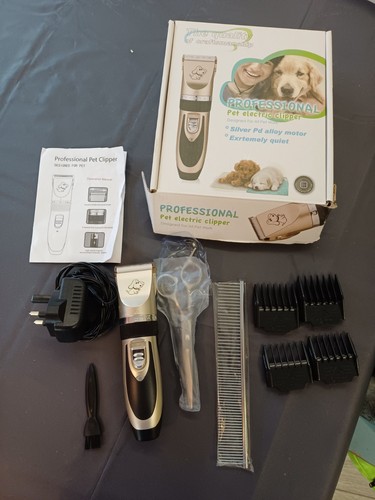 Cordless pet grooming - pet, clippers