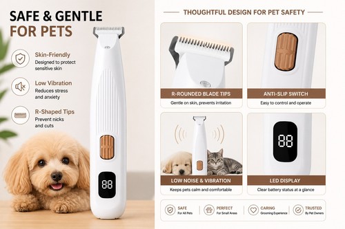 Dog clippers grooming kit - clippers,
