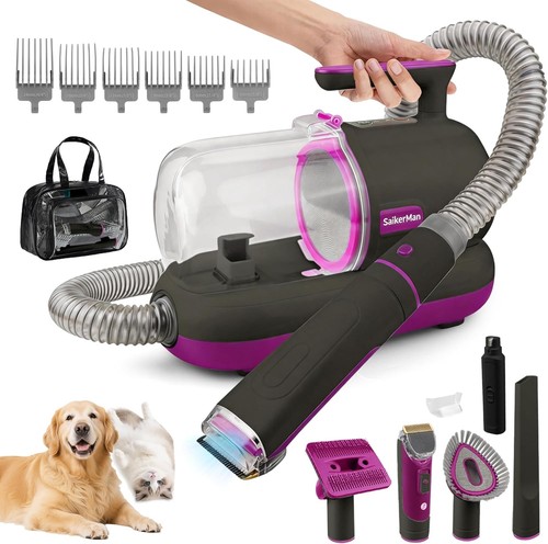 Dog grooming kit with vacuum - kit,