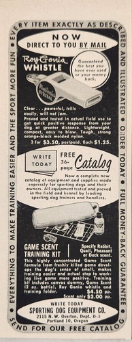 1958 print sporting dog - 1958,