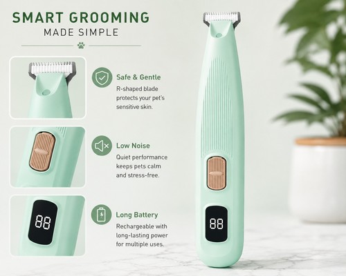 Cordless dog cat hair - cordless, trimmer