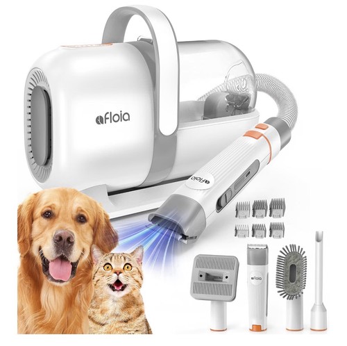 Dog grooming kit with vacuum - dog,