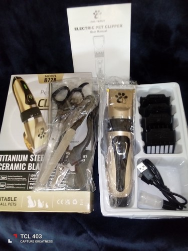Wireless pet grooming clippers - grooming,