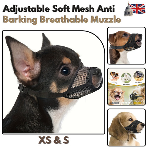 Adjustable soft mesh dog - mesh, anti