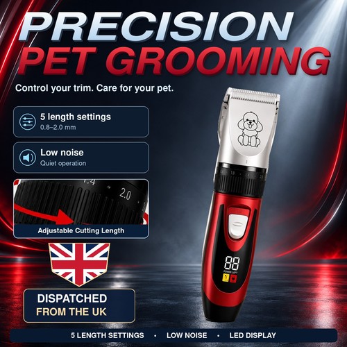 Usb rechargeable pet clipper - rechargeable,